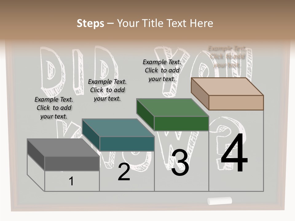 Wisdom Board Wonder PowerPoint Template