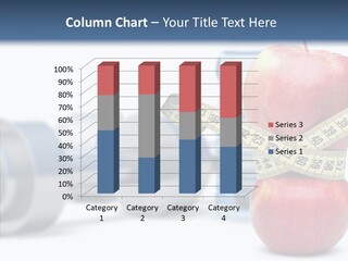 Weights Fruit Water PowerPoint Template