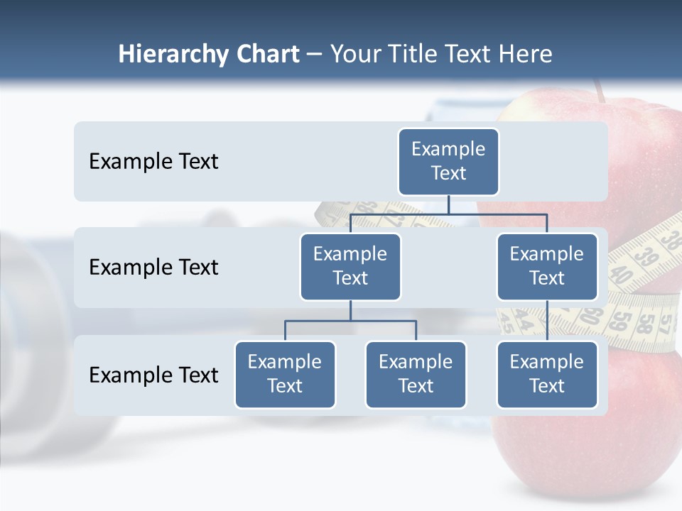 Weights Fruit Water PowerPoint Template
