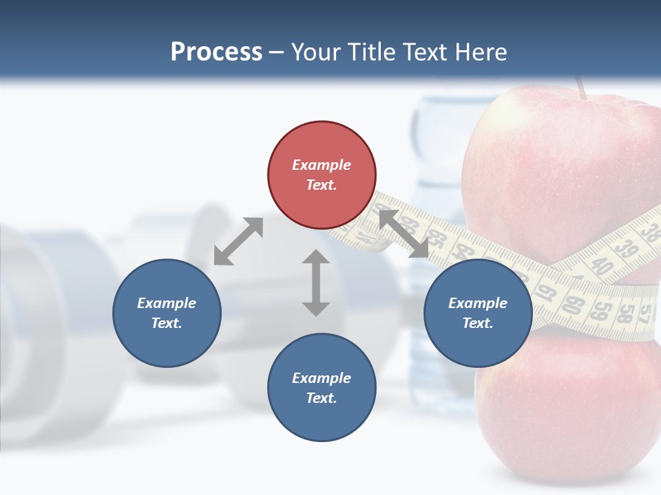 Weights Fruit Water PowerPoint Template