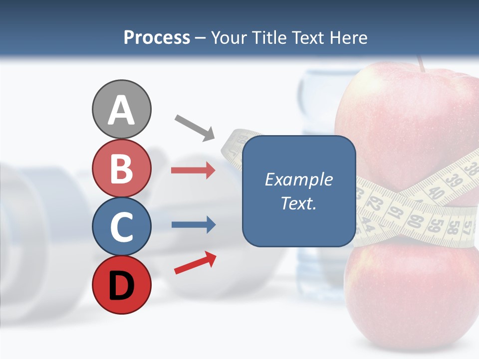Weights Fruit Water PowerPoint Template
