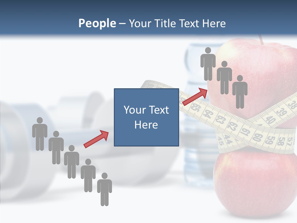 Weights Fruit Water PowerPoint Template