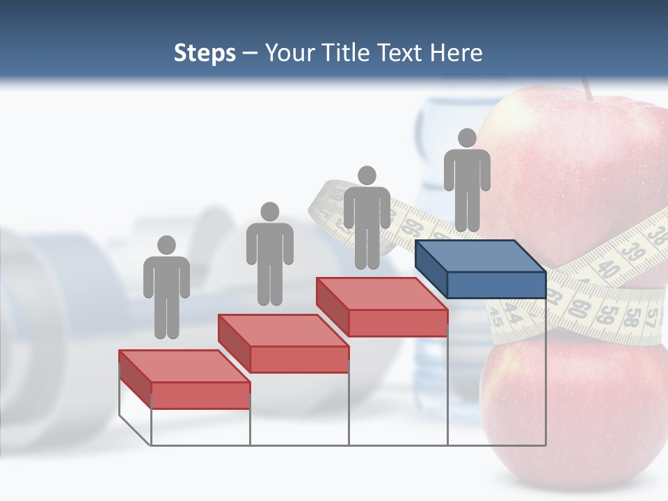 Weights Fruit Water PowerPoint Template