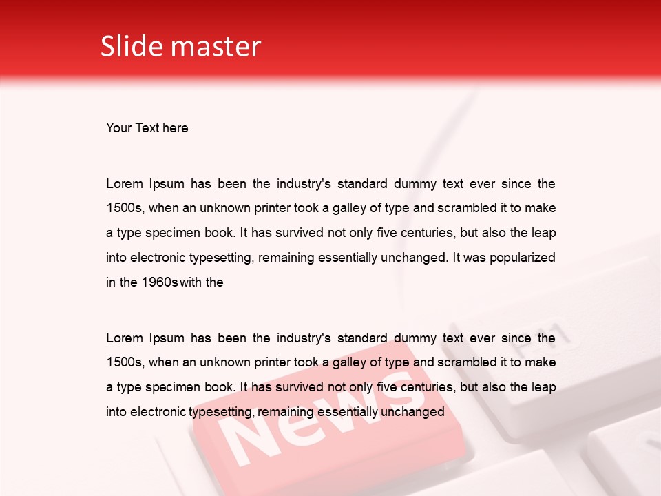 Gossip Blog Word PowerPoint Template