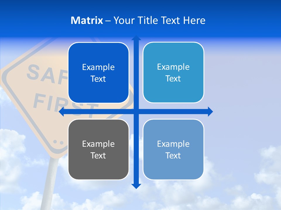 Aid Traffic Dangerous PowerPoint Template