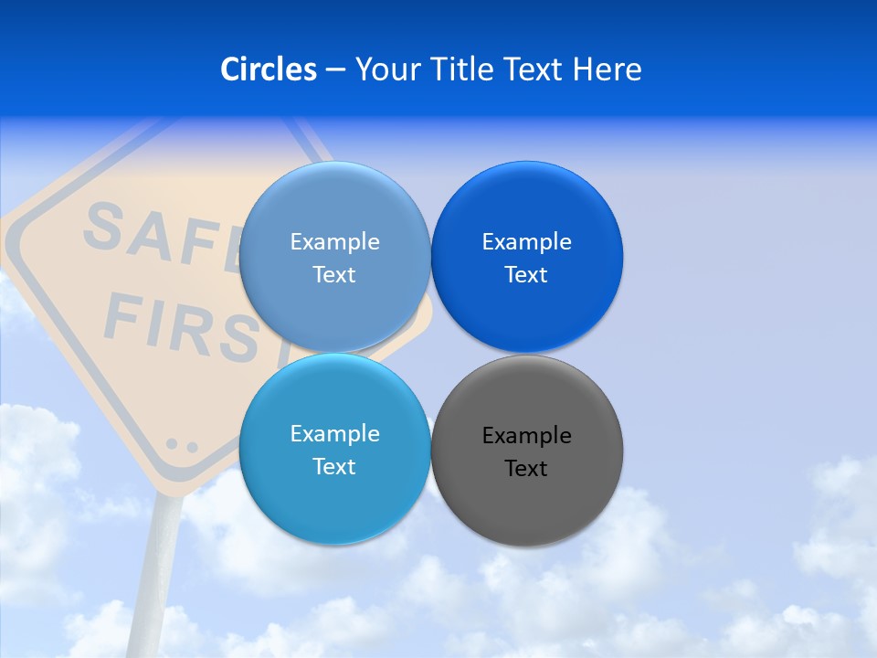 Aid Traffic Dangerous PowerPoint Template