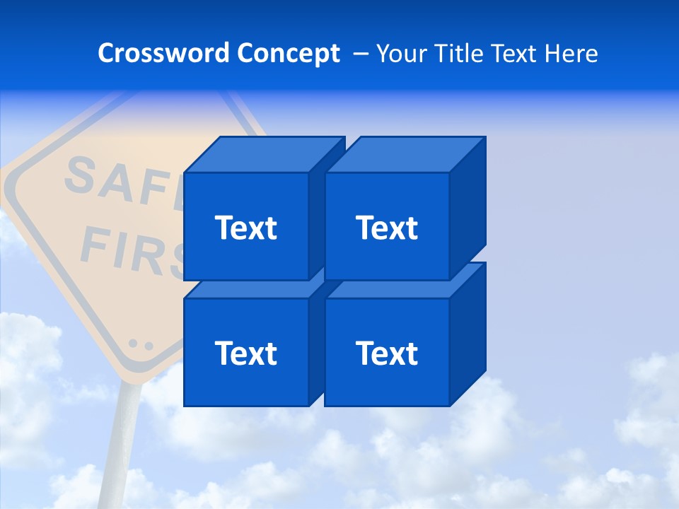 Aid Traffic Dangerous PowerPoint Template