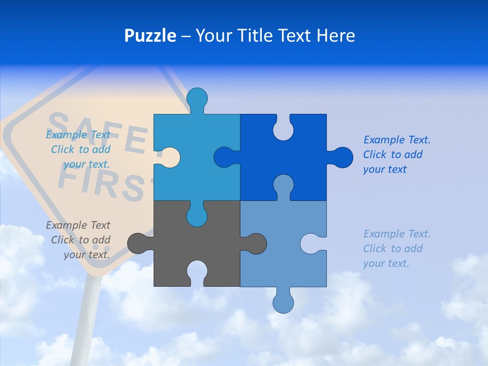 Aid Traffic Dangerous PowerPoint Template