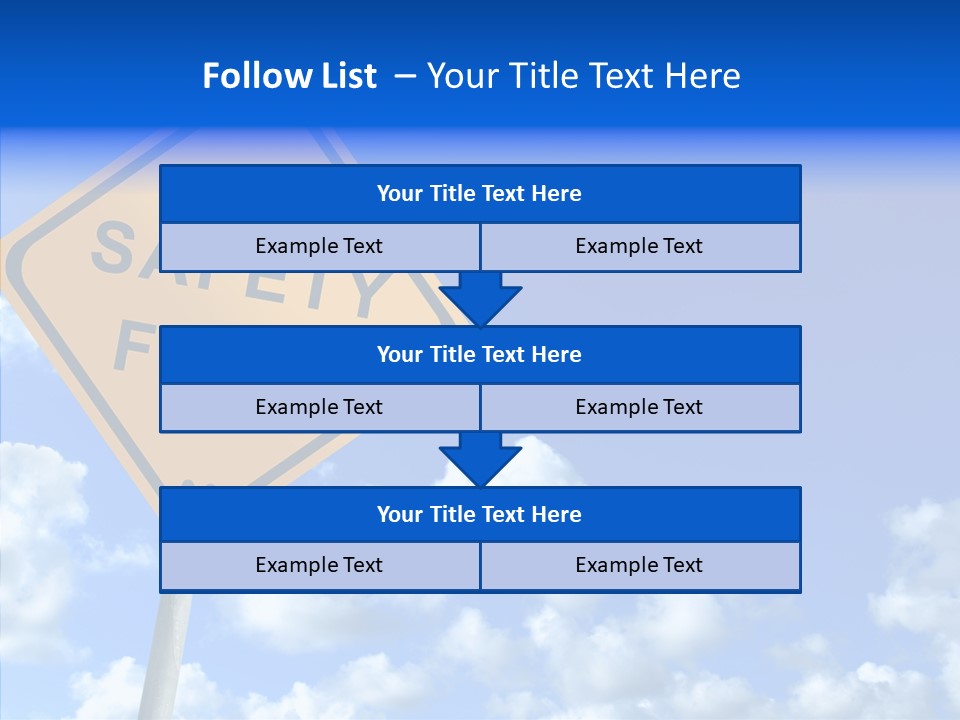 Aid Traffic Dangerous PowerPoint Template