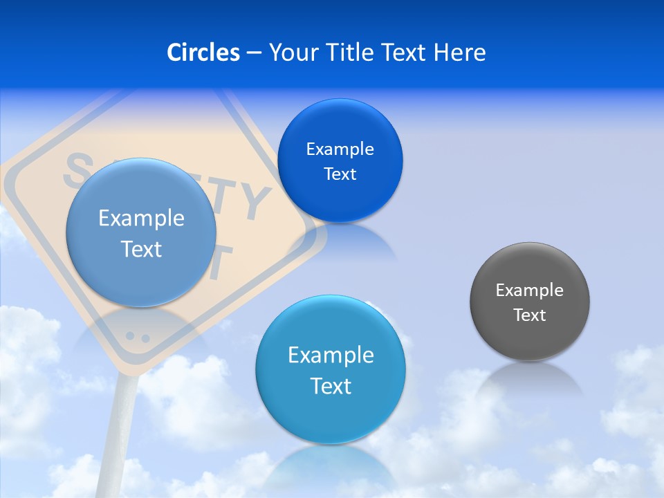 Aid Traffic Dangerous PowerPoint Template