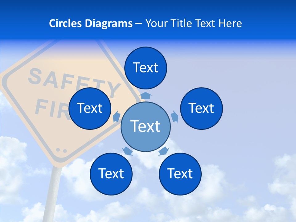 Aid Traffic Dangerous PowerPoint Template