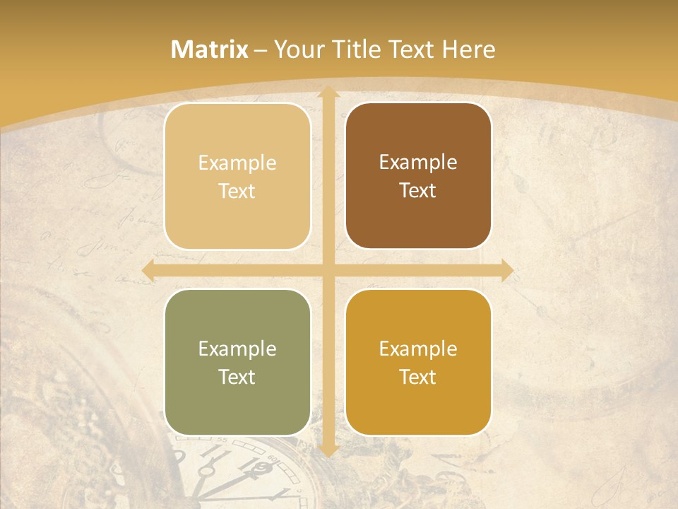 Yellow Concept Antique PowerPoint Template