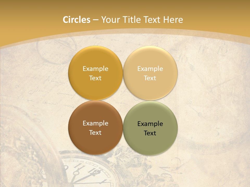 Yellow Concept Antique PowerPoint Template