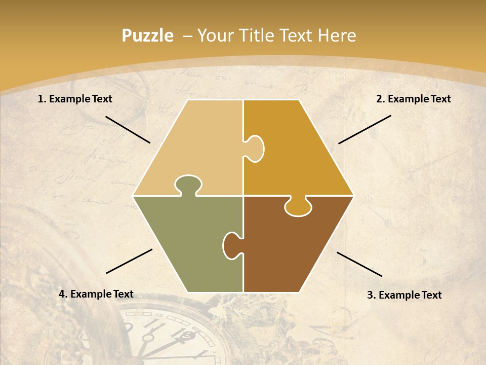 Yellow Concept Antique PowerPoint Template