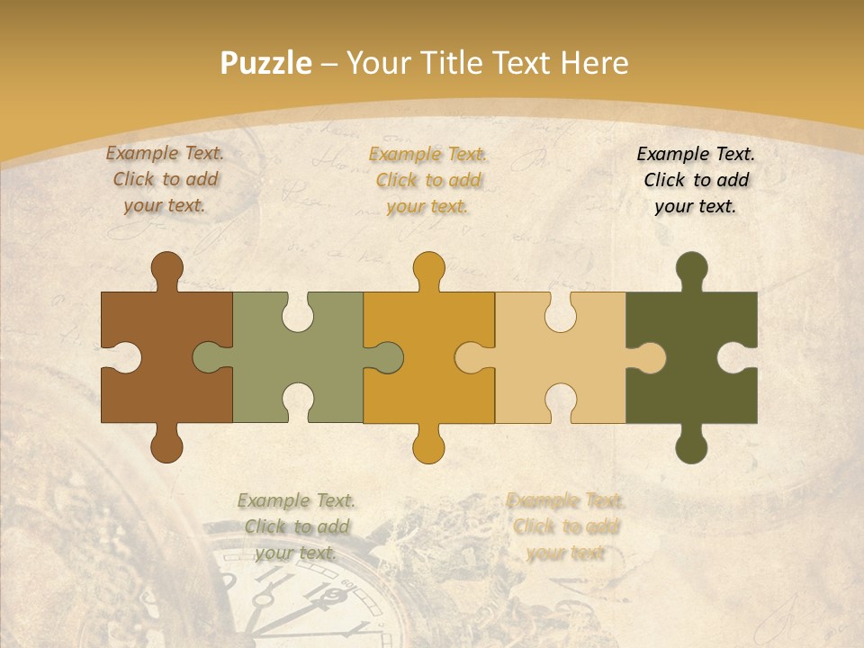 Yellow Concept Antique PowerPoint Template