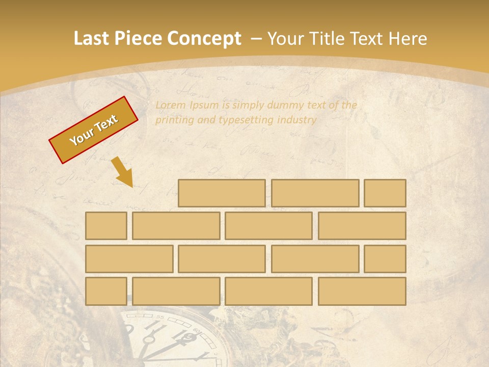 Yellow Concept Antique PowerPoint Template