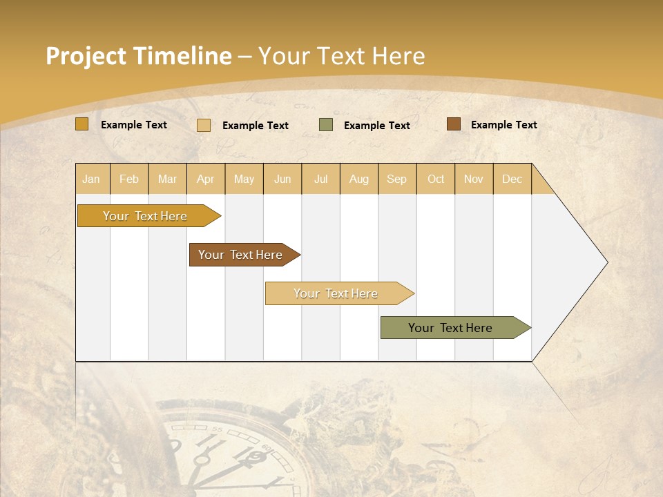 Yellow Concept Antique PowerPoint Template