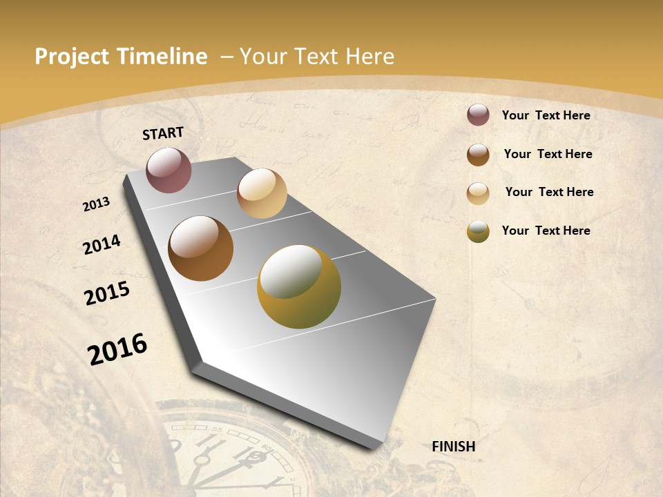 Yellow Concept Antique PowerPoint Template