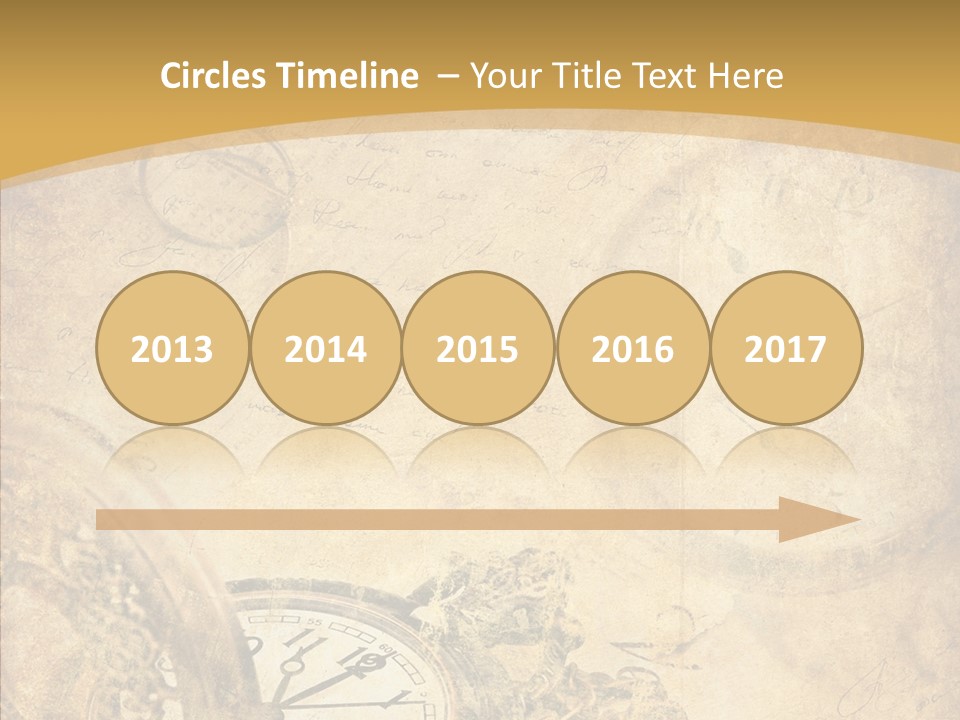 Yellow Concept Antique PowerPoint Template