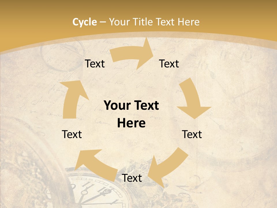 Yellow Concept Antique PowerPoint Template