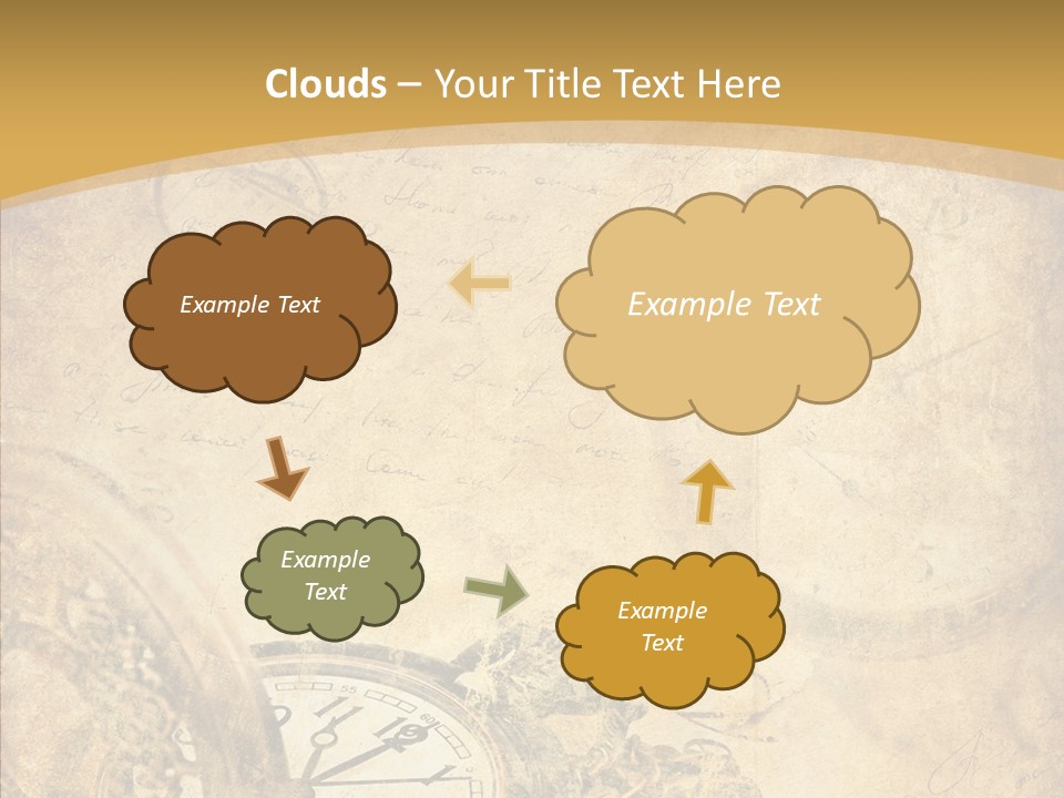 Yellow Concept Antique PowerPoint Template