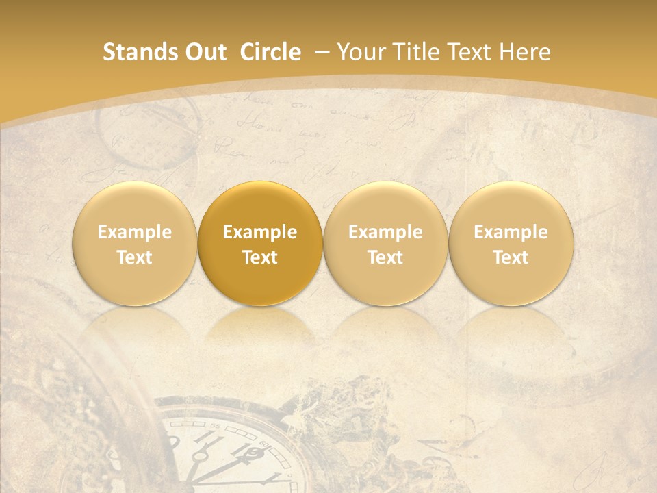 Yellow Concept Antique PowerPoint Template