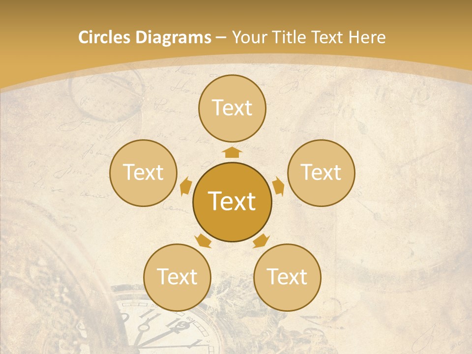 Yellow Concept Antique PowerPoint Template