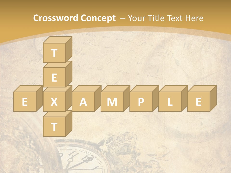 Yellow Concept Antique PowerPoint Template