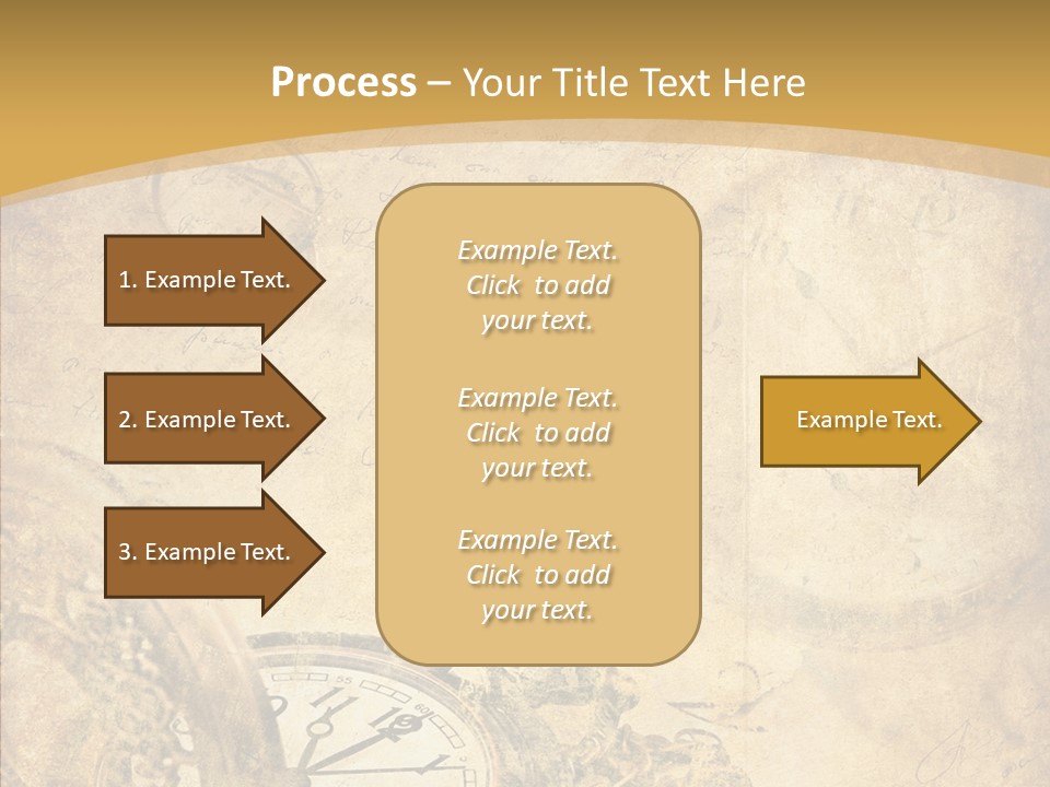 Yellow Concept Antique PowerPoint Template