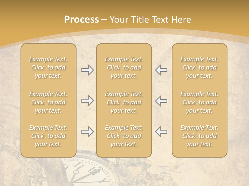 Yellow Concept Antique PowerPoint Template