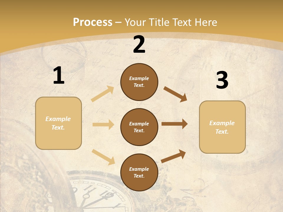 Yellow Concept Antique PowerPoint Template