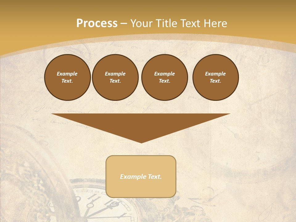 Yellow Concept Antique PowerPoint Template