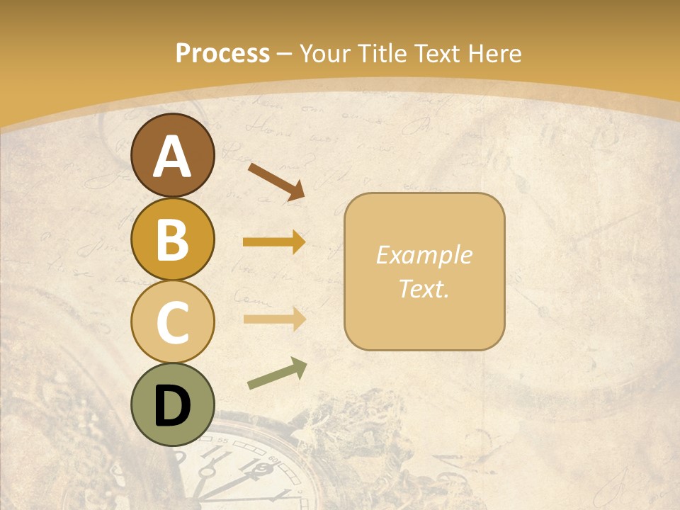 Yellow Concept Antique PowerPoint Template