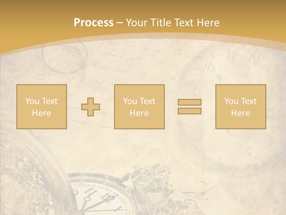 Yellow Concept Antique PowerPoint Template
