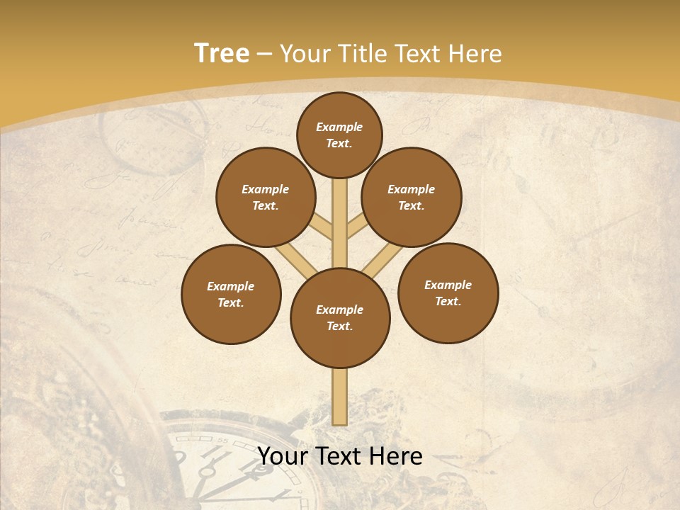 Yellow Concept Antique PowerPoint Template