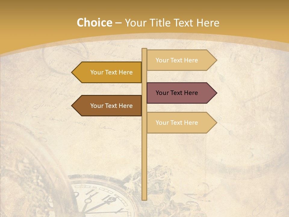 Yellow Concept Antique PowerPoint Template