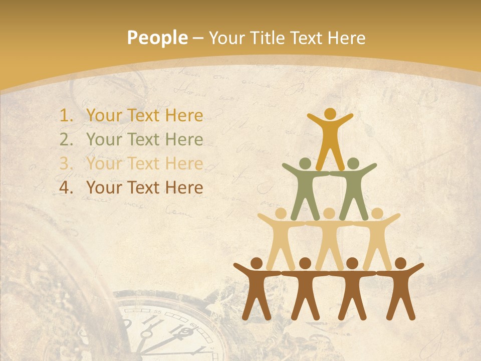 Yellow Concept Antique PowerPoint Template