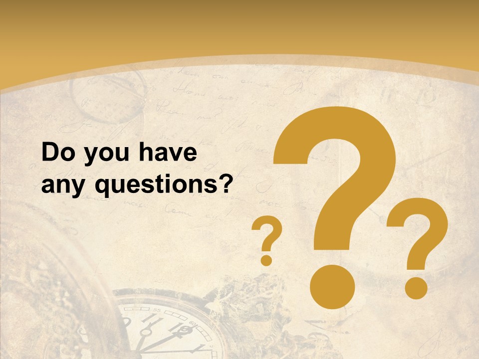 Yellow Concept Antique PowerPoint Template