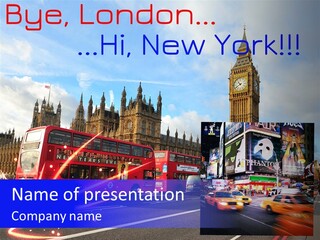 History Palace London PowerPoint Template