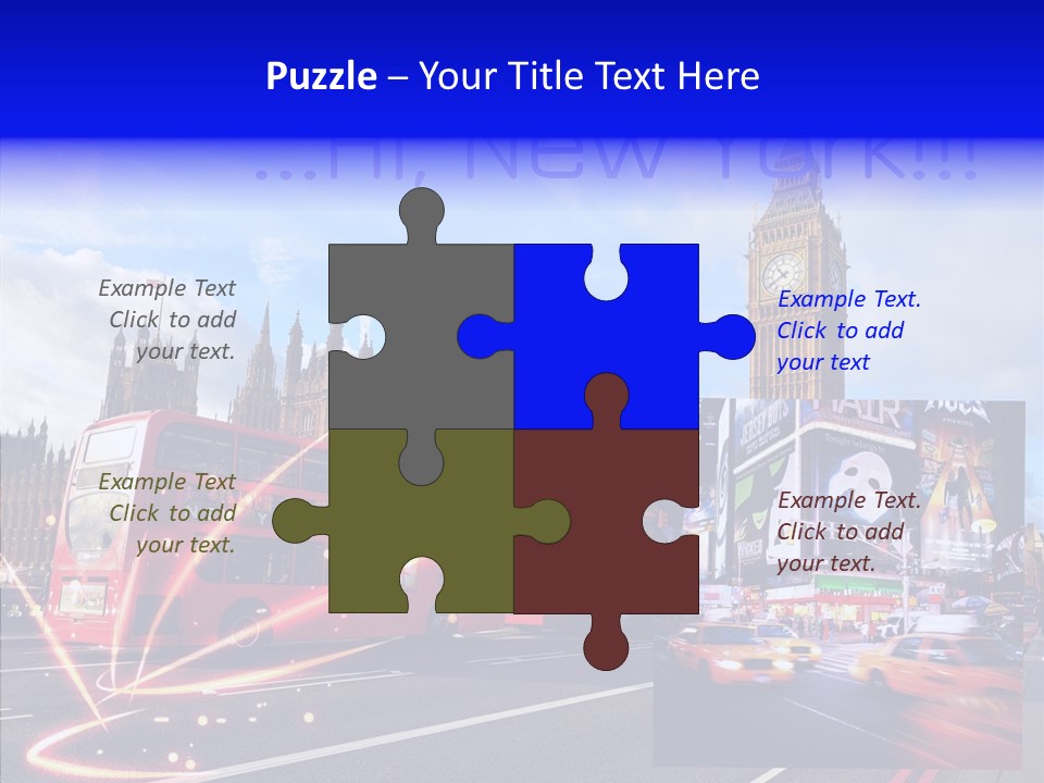 History Palace London PowerPoint Template