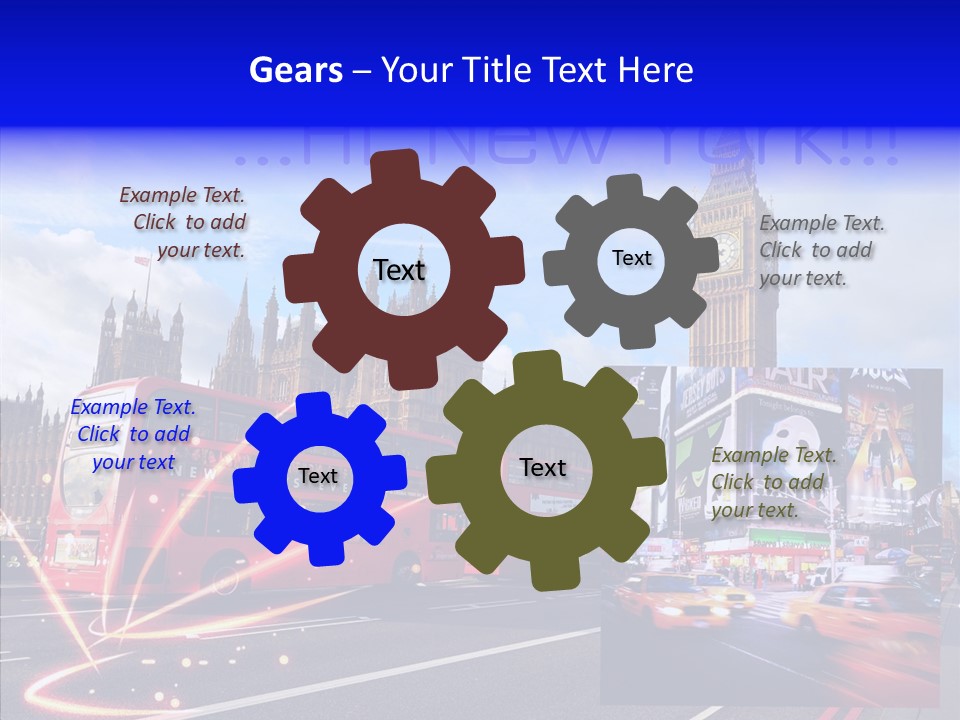 History Palace London PowerPoint Template