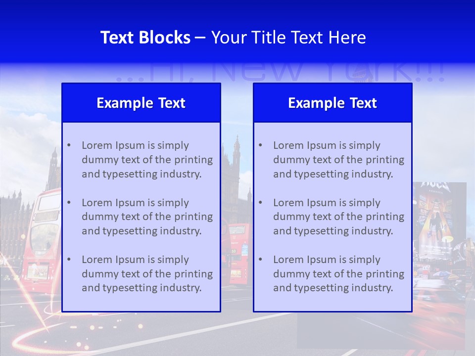 History Palace London PowerPoint Template