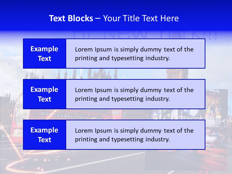 History Palace London PowerPoint Template