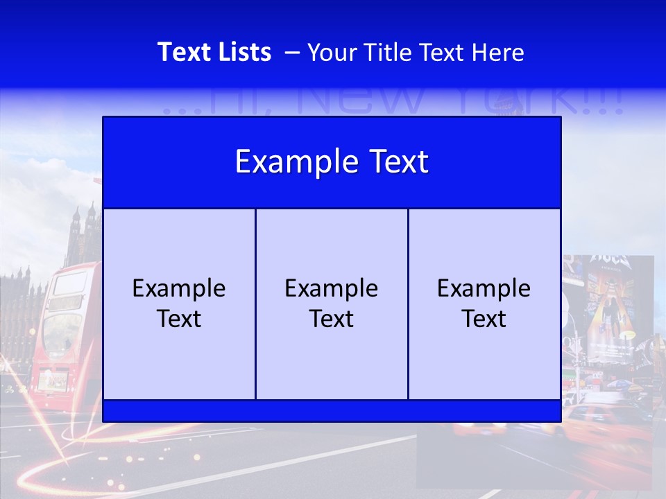 History Palace London PowerPoint Template