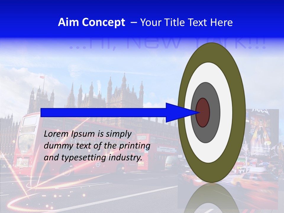 History Palace London PowerPoint Template