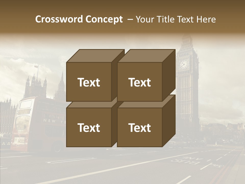 Westminster Britain England PowerPoint Template