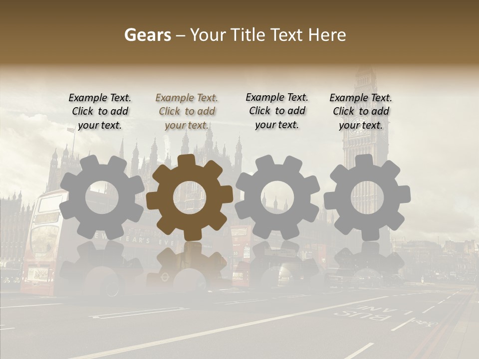 Westminster Britain England PowerPoint Template