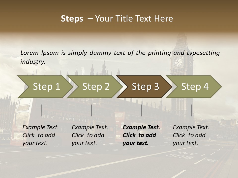 Westminster Britain England PowerPoint Template