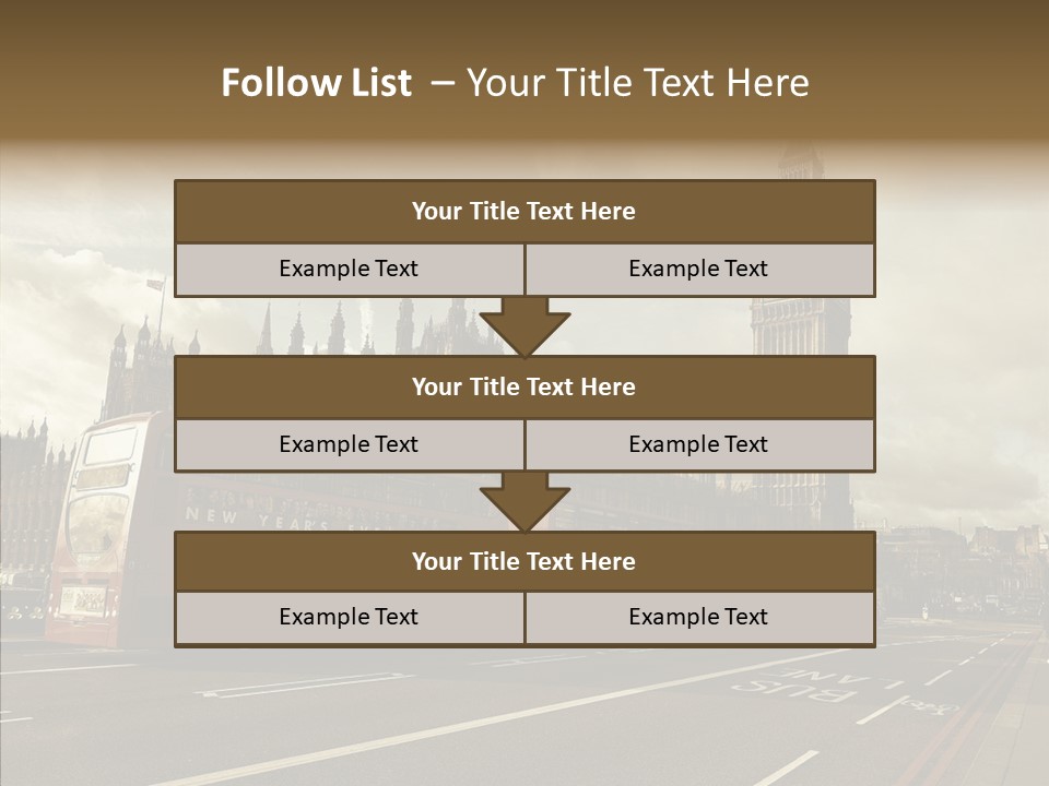 Westminster Britain England PowerPoint Template