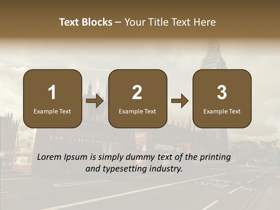 Westminster Britain England PowerPoint Template